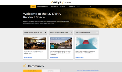 Welcome to lsdyna.ansys.com